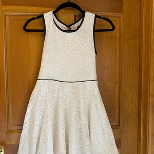 White Lace Kids Dress